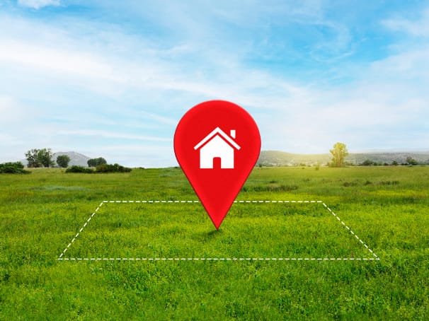 Lote en exhibición para la venta